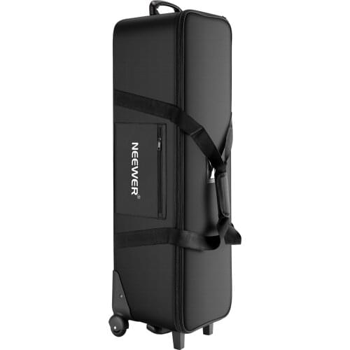 Neewer Photo Studio Equipment Rolling Bag Trolley Carrying Case for Light Stand Tripod Strobe Light