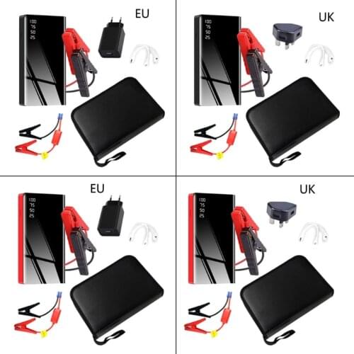 20000mAh Super Safe Car Jump Emergency Starter Engine with USB Quick Charge 12V Auto Portable Lithium Battery Power Pack