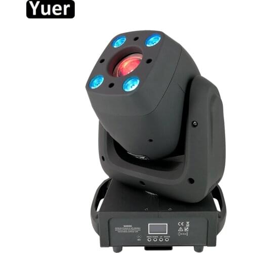 170W LED Spot Wash 2IN1 Moving Head Light Professional LED Stage Lighting 12/16/23 DMX Channel For Disco Party DJ Equipment