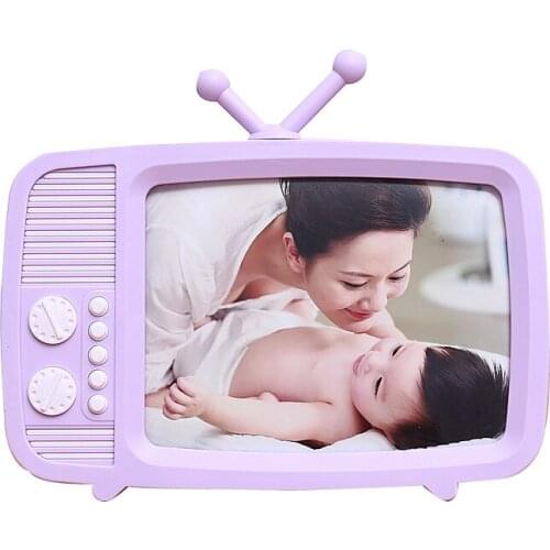 Creative 7 Inch Television Shape Baby Photo Frame Picture Frame Home Decoration Gifts For Kids
