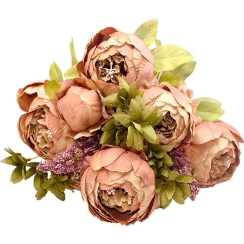 WNYZQ Artificial Peonies