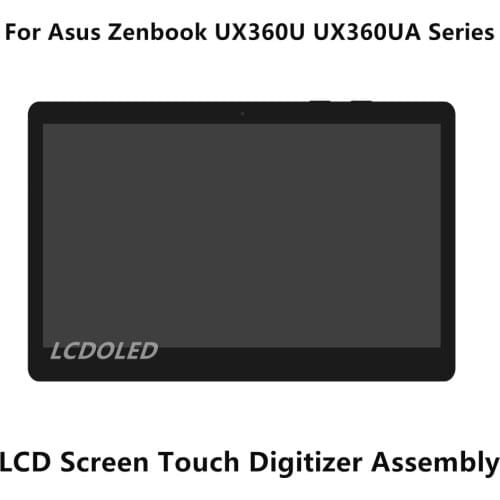 For Asus Zenbook UX360U UX360UA UX360UAK Series LCD Screen Display Panel Touch Digitizer Glass Assembly UHD 3200*1800 1920*1080