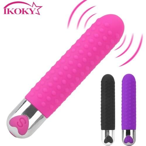 10 Frequency Powerful Bullet Vibrator Masturbation Erotic Vibrators Women Clitoral Stimulator USB Charge Vaginal G Spot