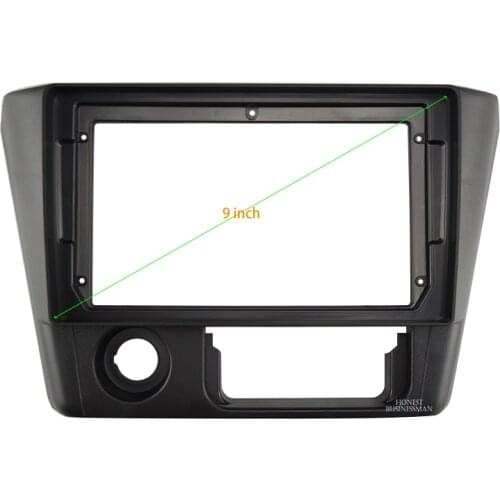9 INCH Car Audio Frame GPS Navigation Fascia Panel Car dvd Plastic Frame Fascia is suitable for 2008 MITSUBISHI LANCER