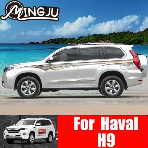Car Stickers Body Decoration Fashion Decals H9 Personalized Custom Sticker For Haval H9 2016-2018 2019 2020 2021 Accessories
