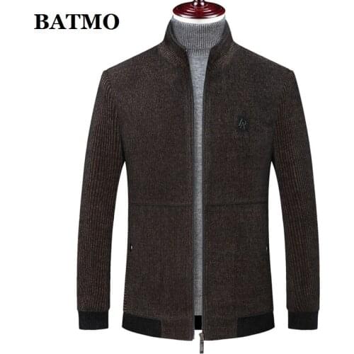 BATMO 2020 new arrival autumn high quality casual jackets men,thicked coat,plus-size M-4XL,2001