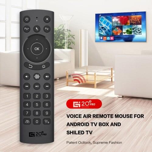 G20S PRO 2.4G Wireless Air Mouse Electronic Smart Home Accessories 30 Button Voice Remote for Smart TV Set Top Box
