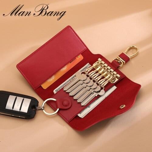 Fashion Female Key Case Woman Versatile Temperament Multifunctional Waist Keychain Car Key Universal Card Case Key Case