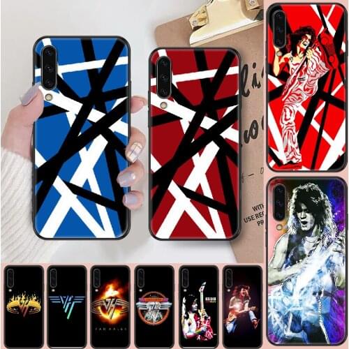 EVH Eddie Van Halen Phone case For Samsung Galaxy A 3 5 7 8 10 20 21 30 40 50 51 70 71 E S 2016 2018 4G black 3D cell cover soft