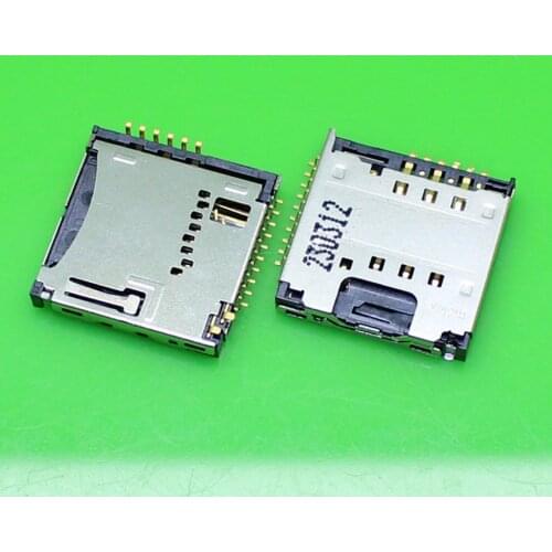 ChengHaoRan 1 Piece Replacement parts for LG GD580 GD580 GD310 KV510 KF600 sim card reader tray slot socket,KA-083