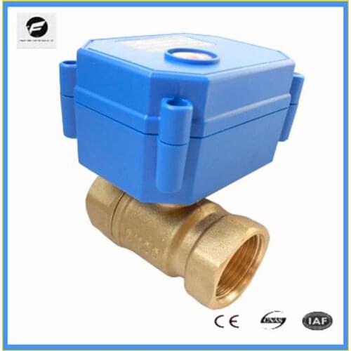 CWX-15 1/2'' 3/4'' 1/4'' 3/8'' DN15 DN20 DN8 DN10 motorized water valve AC220/110v two wire CR04 failsafe close power off return