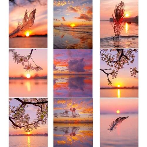 DIY Home Decoration Diamond painting Landscape tree 5D Diamond Embroidery Full Drill Cross Ctitch Crystal Art Mosaic Kit