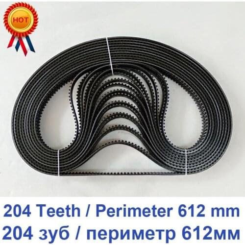 Breadmaker Conveyor Belts bread machine belts Bread Maker Parts 204Teeth Perimeter 612mm Kitchen Appliance accessories Parts