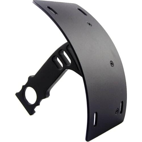 Curved Side Mount License Plate Bracket Tag For Honda RC51 CBR900RR 929RR 954RR