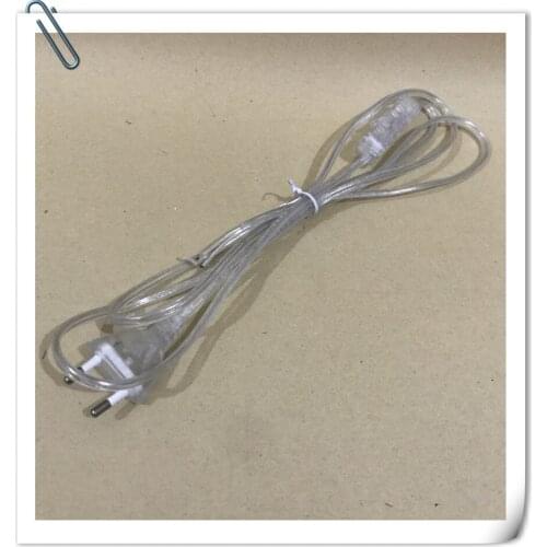 5pcs Switch on line Cable 1.8m On Off Power Cord For LED Lamp with Switch US EU Plug Light Switching transparent Wire Extension