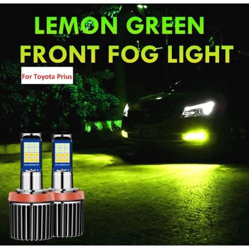 2PC H11 H8 Car LED Bulb Driving Fog Light Lamp Bulb For Toyota Prius Camry 2007-2014 Corolla 2011-2014 Car Fog light Decoration