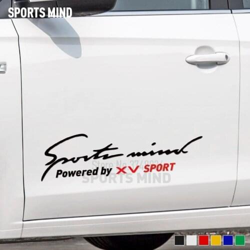 10 Pieces Sports Mind Car Sticker Decal Automobiles car decoration For subaru crosstrek xv 2018 Accessories For Car Stickers