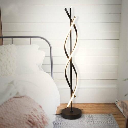Nordic living room floor lamp creative warm club bedroom bedside vertical LED lighting project floor lamp WF1109202