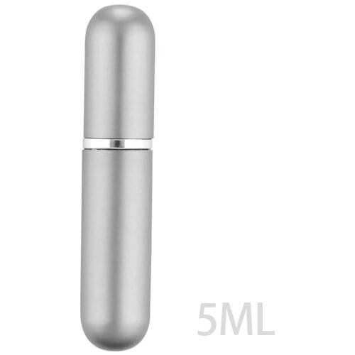 5ml Mini Portable Travel Aluminum Refillable Bottle Pump Perfume Makeup Water Cosmetic Containers Spray Atomizer Bottle