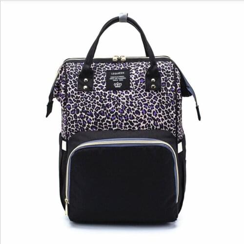 New Baby Care Mummy Maternity Nappy Bag Large Capacity Baby Bag Travel Backpack Designer Nursing Bag