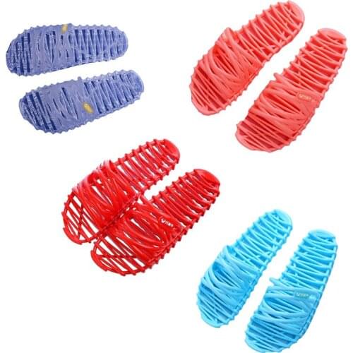 Summer Ladies Home Slipper Women Massage Slides Indoor Soft Bottom Sandals Shower Flat Shoes Bathroom Hollow Non-Slip Flip Flops