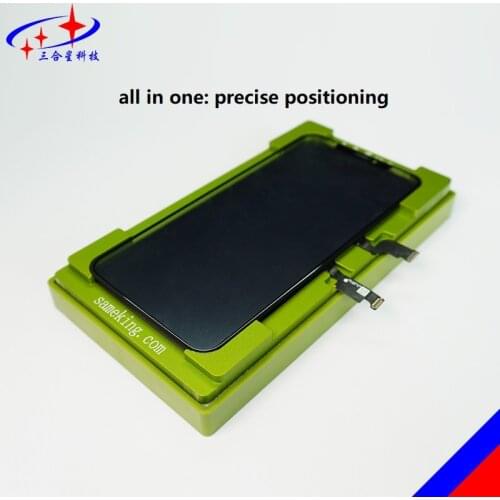 2 in 1 Universal Laminating Mold for iPhone 12 pro max XR X XS max OCA Glass LCD Touch Screen Alignment Mould Glue Location Mat