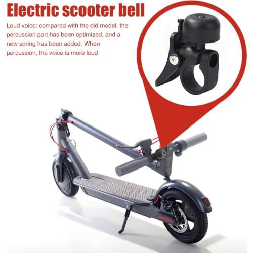 Universal Electric Scooter Ring Bell with Screw Electric Lightweight Loud Sound Horn Element Decoration for M365 PRO