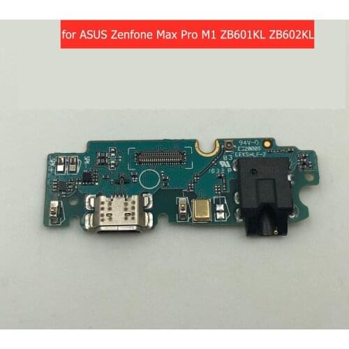 For Asus Zenfone Max Pro M1 ZB601KL / ZB602KL USB Charger Connector Flex Cable USB Charging Dock PCB Repair Spare Parts