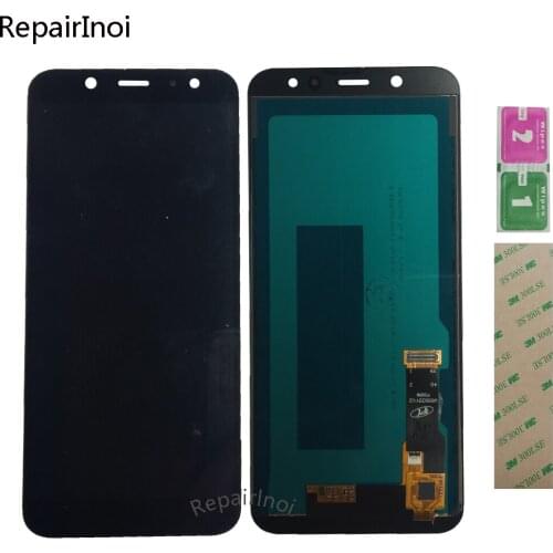 TFT Tested LCDs For Samsung Galaxy A6 2018 A600 A600F A600FN LCD Display Touch Screen Digitizer Assembly Replcaement