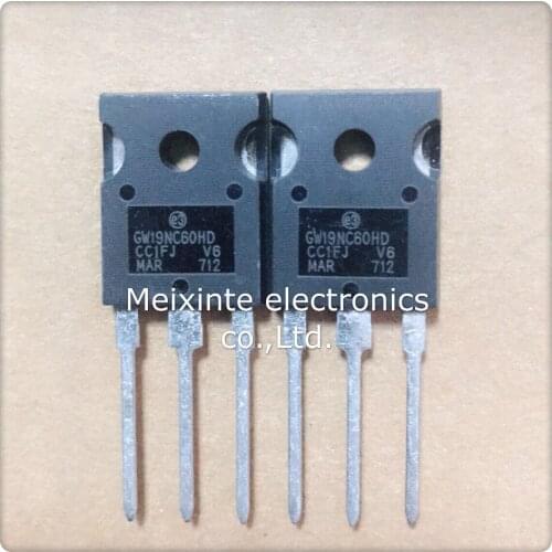 10pcs-50pcs/lot STGW19NC60HD GW19NC60HD TO-247 600V 21A TO-3P