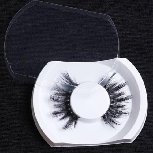 2pcs big size eyelashes storage boxes 25mm eyelash box eye lash case makeup tools packing accessories
