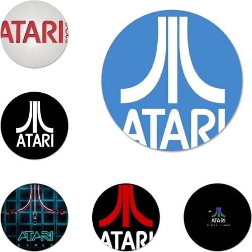 58mm japan Atari logo Badge Brooch Pin Accessories For Clothes Backpack Decoration gift