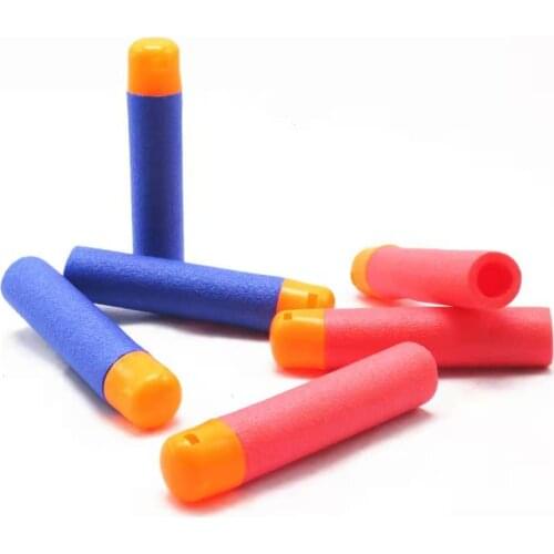 9.5cm Red Sniper Nerf Bullets For Refile Darts Mega Refill Darts Big Hole Head Kid Toy 30PCS/Lot