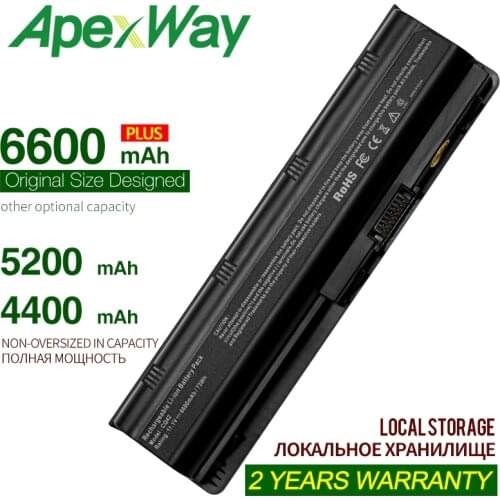 6cells mu06 Black Laptop battery for HP Notebook PC 593553-001 for Pavilion g4 G6 G7 G32 cq42 593562-001 dm4 dv6 MU09 HSTNN-LB0W