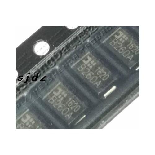 B260A-13-F B260A DO214AC SMA 100pcs