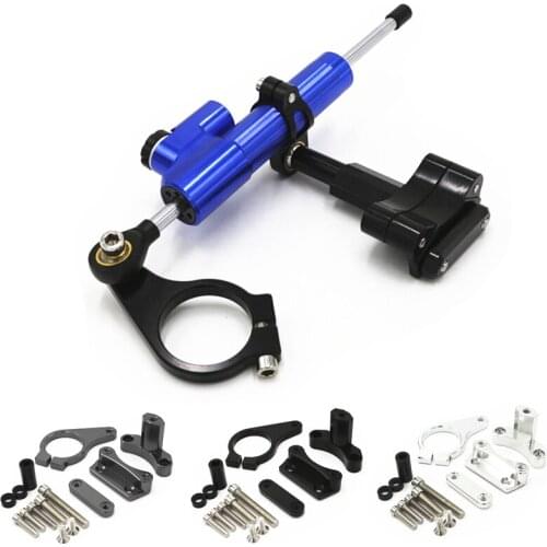 CB650F CBR650F Steering Damper Stabilizer Mounting Bracket Kit for Honda CBR650F CB650F Handlebar Safety Control Steering Damper