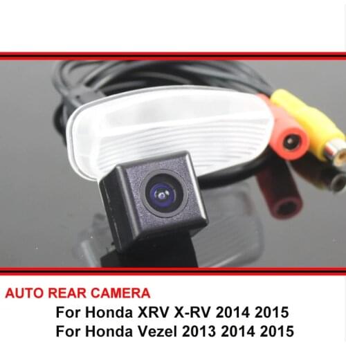 For Honda XRV X-RV Vezel 2013~2015 Car Rear View Camera reverse Backup Parking Camera LED Night Vision Waterproof Wide Angle