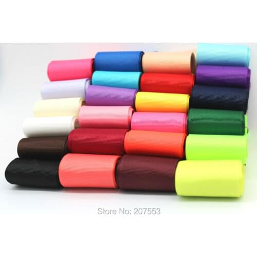 1.5" 38mm Grosgrain Ribbon High Quality 24Colors Mixed for Baby Ribbon Bows Crafts