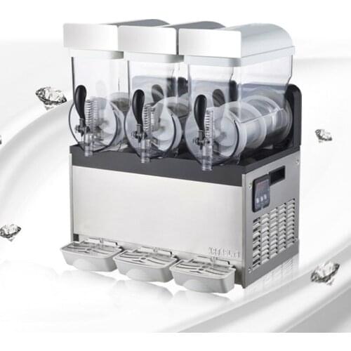 3 Bowls Slush Machine Slush ice Making Machine ice melting machine for beverage shop