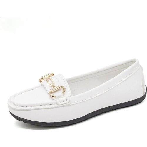 Shoes Woman Flats Square Toe Womens Moccasins Shallow Mouth Autumn Casual Female Sneakers Modis Dress New Boat Nurse Fall