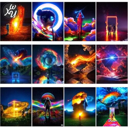 Art Diamond Cross Kit Space Diamond Art Diamond Painting Kits for Adults Diamond Embroidery Full Diamond Painting Kit Home Decor