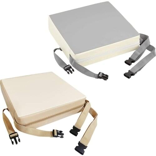 Kids Chair Increasing Cushion Toddler Adjustable 2 Strap Dining Booster Seat Pad