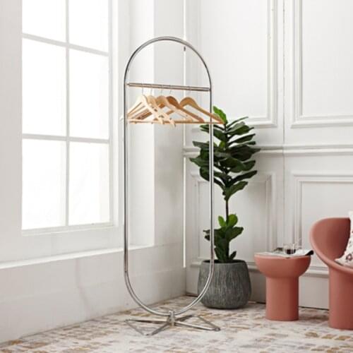 Luxury floor-to-ceiling coat rack, clothes rail, simple and modern