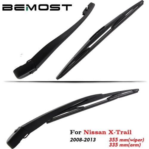 BEMOST Auto Car Rear Windshield Wiper Arm Blade Brushes For Nissan X-Trail Hatchback 2008 2009 2010 2011 2012 2013 Accessories