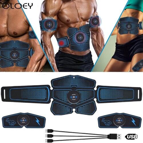 Stimulator Muscle Trainer Exercise Bodybuilding Smart Massage Machine Wireless Workout Sport Press Fitness Equipment Home Gym