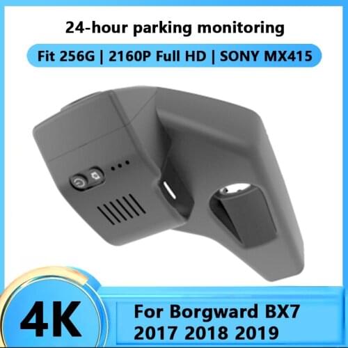New Full HD 2160P Car Wifi DVR Dash Cam For Borgward BX7 2017 2018 2019 Control by Mobile Phone App Novatek 96670 + SONY IMX 415
