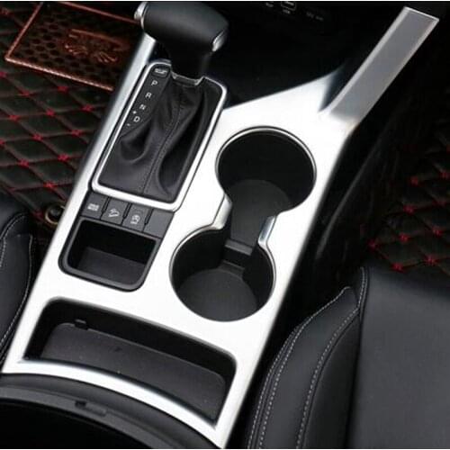 Top Quality ABS Matte Gear Panel Trim Decoration Stickers Decorator Cover Trim For Kia Sportage 2016 2017 Fourth generation