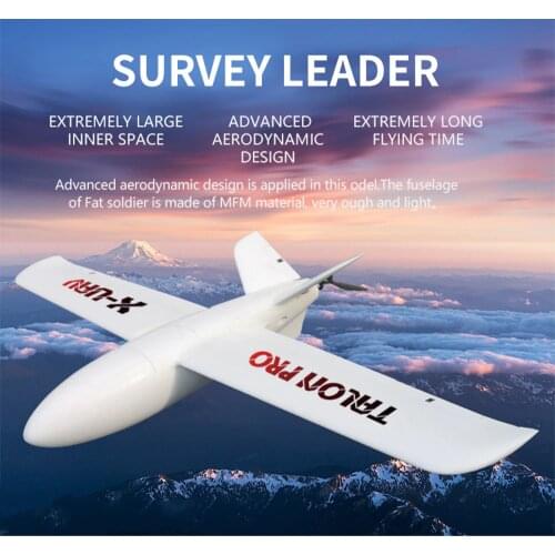 X-UAV Upgraded Fat Soldier Fixed Wing Aerial Survey FPV Carrier Model Building RC Airplane Drone KIT Outdoor Toys for Children
