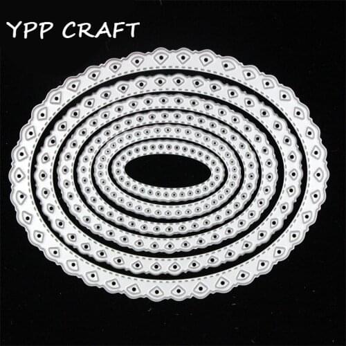 YPP CRAFT Love Oval Metal Cutting Dies Stencils for DIY Scrapbooking/photo album Decorative Embossing DIY Paper Cards