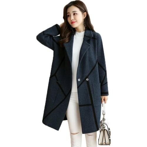 Womens Sweater Coat autumn sweater Coat long-sleeved Cardigan sweater Jacket Femme Fashion Mother Cardigan Sweaters Tops R255
